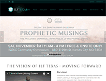 Tablet Screenshot of ilftexas.org